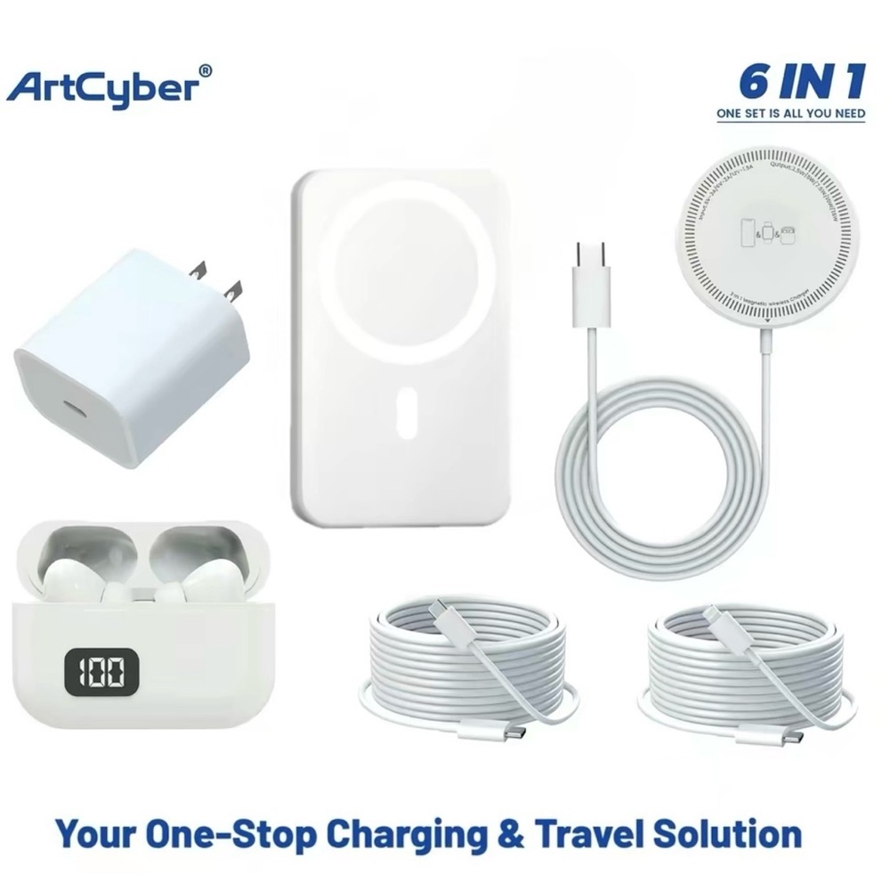 6 in 1 Travel Set for iOS Devices